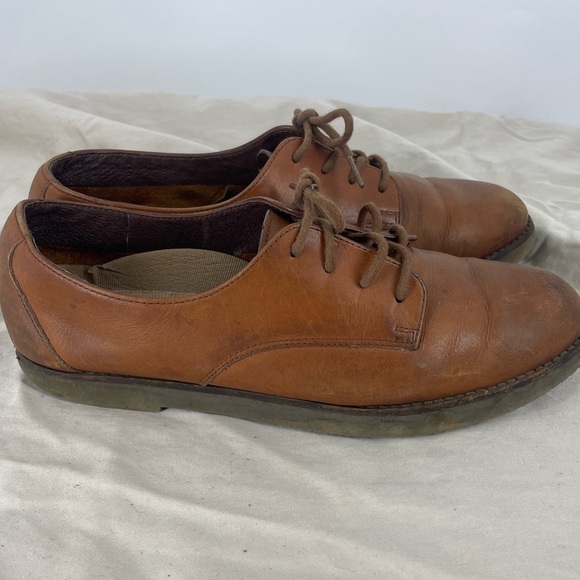 Rockport Vintage Leather Lace-Up Shoes Tan Brown Classic Loafer Dress Women’s 7 - Picture 4 of 8